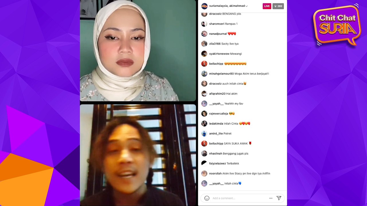LIVE | Chit Chat Suria bersama Akim Ahmad X Cik Piah