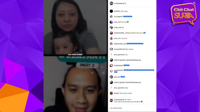 LIVE | Chit Chat Suria bersama Siti Nordiana X Team Pagi Suria