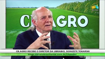 CB.AGRO: Donizete Tokarski, diretor superintendente da União Brasileira do Biodiesel e Bioquerosene (Ubrabio) - 10/09