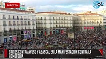 En directo: Madrid se manifiesta contra la homofobia, pese a la denuncia falsa