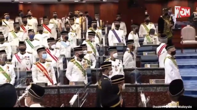 LIVE | Istiadat Pembukaan Penggal Keempat Majlis Parlimen Keempat Belas 2021