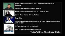 Live Free Picks Drive Thru Show MLB NFL Picks 9-13-2021