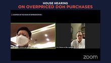 House hearing on overpriced DOH purchases
