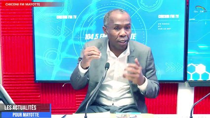 Chiconi FM-TV - Reçoit Soulaimana Noussoura pour la revue de l'actualité pour Mayotte