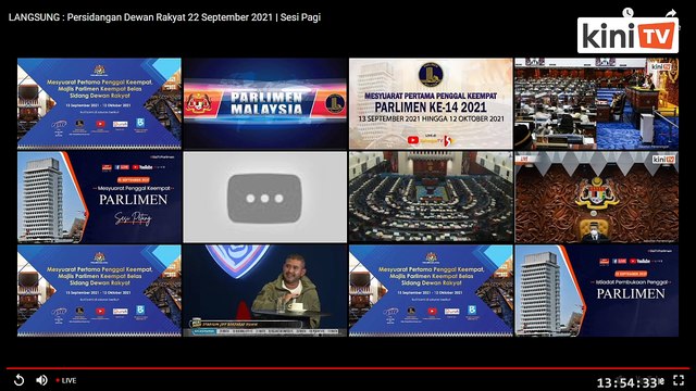 LIVE: Dewan Rakyat sitting - September 22 (Morning Session)