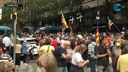 DIRECTO: Manifestación en contra de la detención de Puigdemont en Cerdeña
