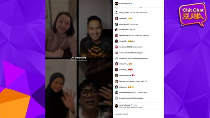 LIVE | Chit Chat Suria  Datin Alyah X Team Pagi Suria