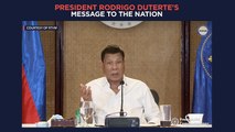 Part 2 of President Duterte's recorded message to the nation | Monday, September 27
