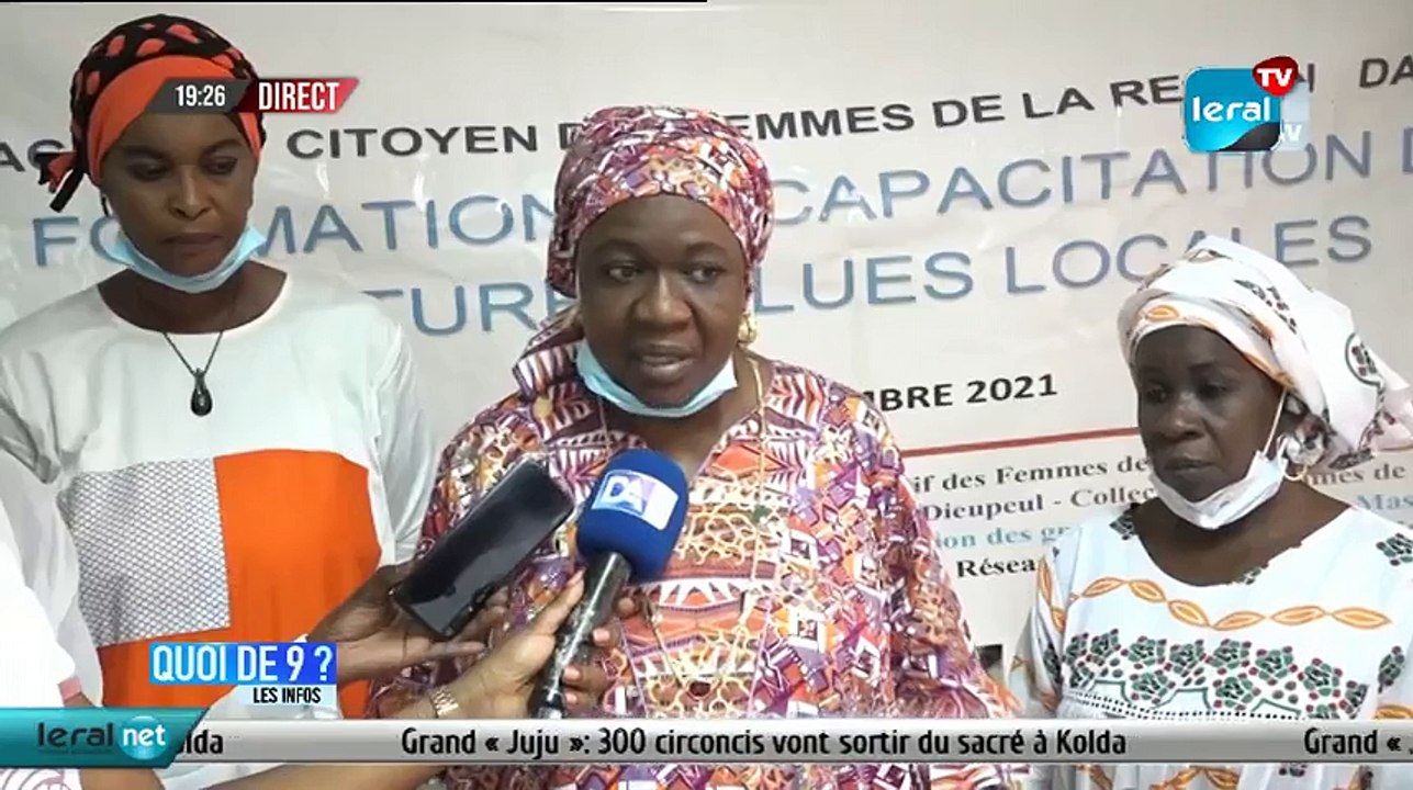 QUOI DE 9 ? LES INFOS 19H GMT - CE 29/09/ 2021 - PR: MARIAMA DIOUF SYLLA - #LERALTV