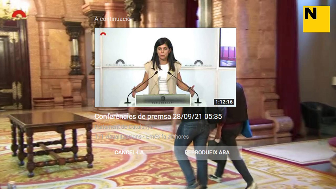 #ENDirecte | Debat de política general al Parlament de Catalunya