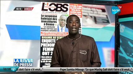 REVUE DES TITRES DE CE 30 / 09 / 2021 – PR : MOUSTAPHA THIOUNE - #LERALTV