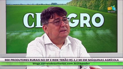CB.AGRO: Cândido Teles de Araújo, secretário de Agricultura - 1º/10