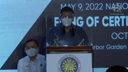 Day 2 of COC filing for the 2022 elections