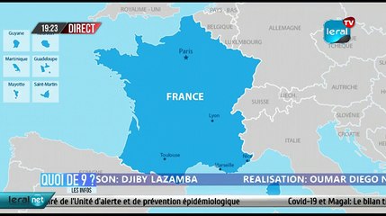 QUOI DE 9 ? LES INFOS 19H GMT - CE 11 /10/ 2021 - PR: FATIMA COULIBALY - #LERALTV