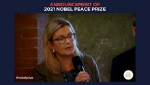 Announcement of 2021 Nobel Peace Prize
