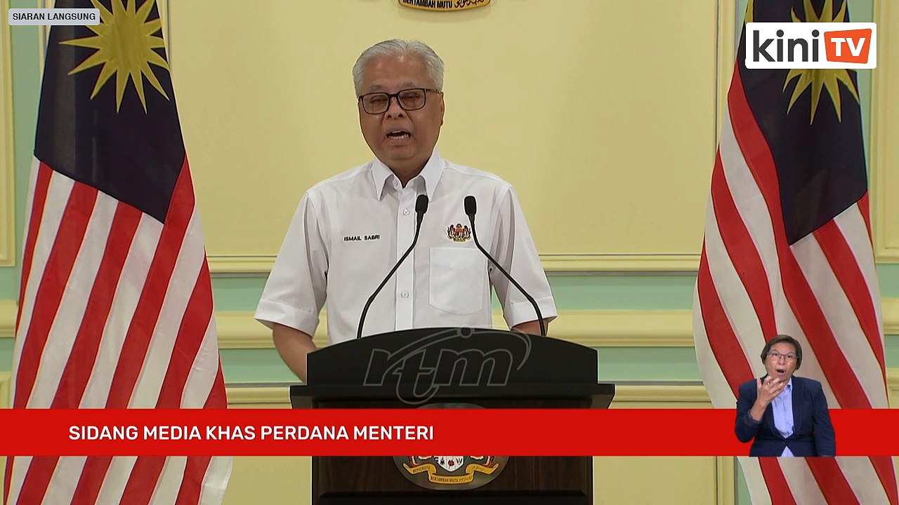 LIVE: Press conference by Prime Minister Ismail Sabri Yaakob
