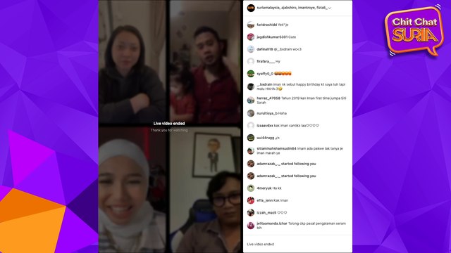 LIVE | Chit Chat Suria Iman Troye X Team Pagi Suria
