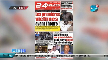 LOU BESS CI XIBAAR YI​​​​​​​​​​ 15H GMT - CE  12 / 10/ 2021 – PR : MOUSTAPHA THIOUNE  - #LERALTV