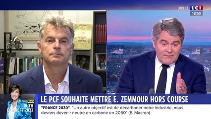 EN DIRECT Fabien Roussel invité de LCI - mardi 12 octobre
