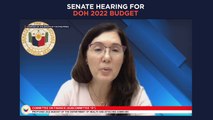 Senate hearing on proposed 2022 budget for DOH