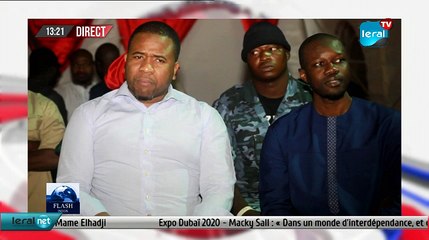 FLASH -INFOS -13 H GMT - CE 13 / 10 / 2021 - PR: AISSATOU DIOUF BODIAN