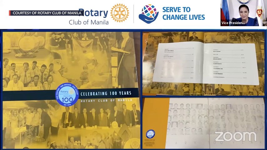 ICYMI: Rotary Club of Manila's meeting with VP Leni Robredo
