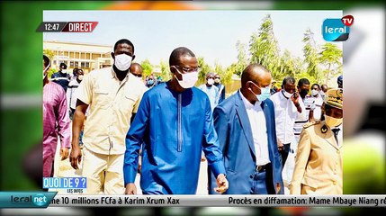 QUOI DE 9 ? LES INFOS 12H GMT - CE 23 /10/ 2021 - PR: ASSANE SARR - #LERALTV