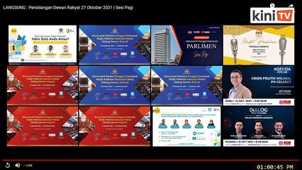 LIVE: Dewan Rakyat sitting - October 27 (Morning Session)