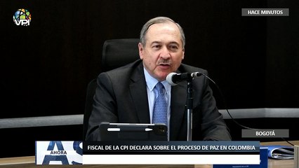 Fiscal de la CPI, Karim Khan, declara sobre el proceso de paz en #Colombia - #27Oct - Ahora