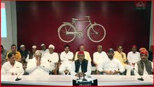 LIVE: #AkhileshYadav | #SP |राष्ट्रीय अध्यक्ष जी की प्रेसवार्ता - 29/10/2021