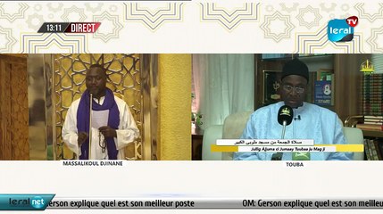 EN DIRECT DUPLEX: RIERE VENDREDI TOUBA ET MASSALIKOUL DJINANE