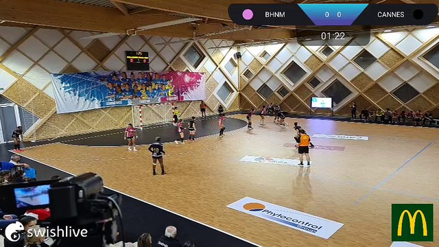 Swish Live - Bouillargues Handball Nîmes Métropole - AS Cannes-Mandelieu Handball - 6427980