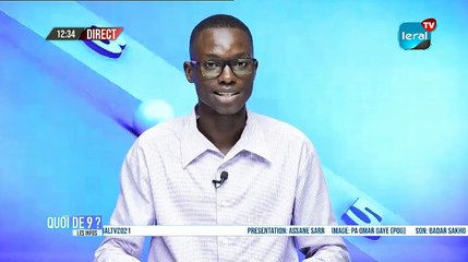 QUOI DE 9 ? LES INFOS 12H GMT - CE 03/11/ 2021 - PR: ASSANE SARR- #LERALTV