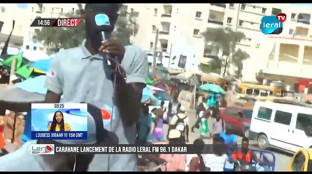 EN DIRECT / CARAVANE LANCEMENT DE LA RADIO LERAL FM 96.1 DAKAR