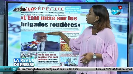 REVUE DES TITRES DE CE VENDREDI 05 NOVEMBRE 2021 – PR : THIALLA LOUM- #LERALTV