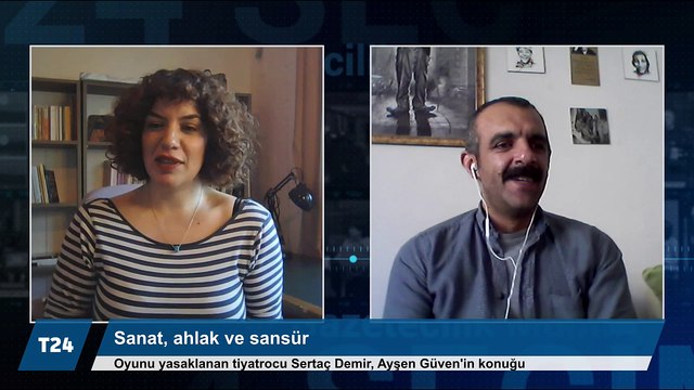 Tiyatro oyununa testis sansürü; oyunu yasaklanan tiyatrocu Sertaç Demir, Ayşen Güven'e anlatıyor