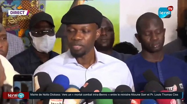 Déclaration de Barthélemy Diaz et de Ousmane Sonko- #LERALTV