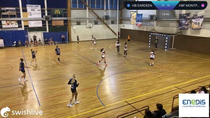 Swish Live - HB Gardéen - HANDBALL FEMININ MONTPELLIER MEDITERRANEE METROPOLE - 7255262