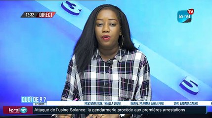 QUOI DE 9 ? LES INFOS 12H GMT - CE 18 /11/ 2021 - PR: THIALLA LOUM- #LERALTV