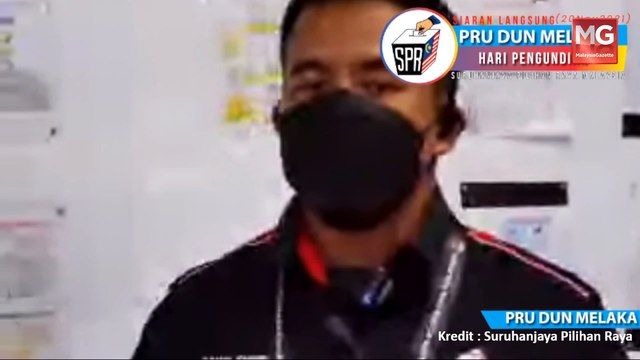 PRN Melaka : Proses Mengira Undi Pusat Mengundi N15 Pengkalan Batu