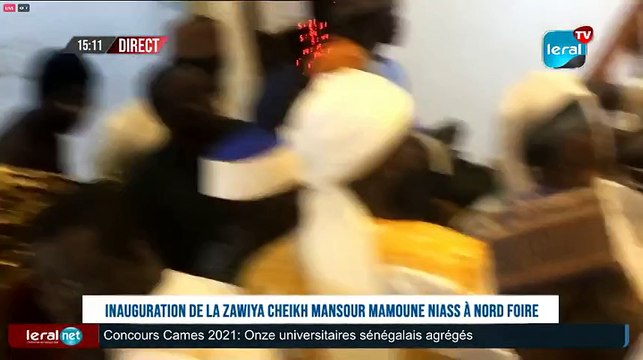 DIRECT: ’inauguration de la Zawiya Cheikh Mansour Mamoune Niass à Nord Foire.
