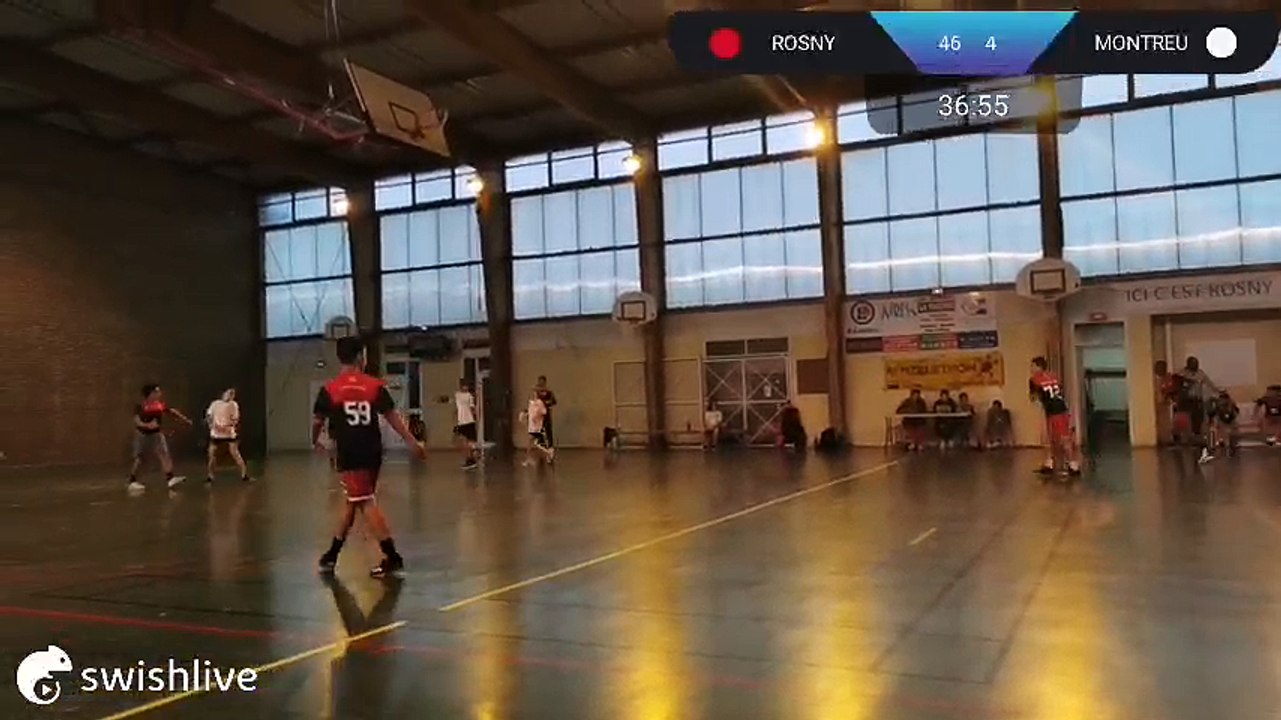 Swish Live - Stade Olympique Rosny Sous Bois - Montreuil Handball - 7292716