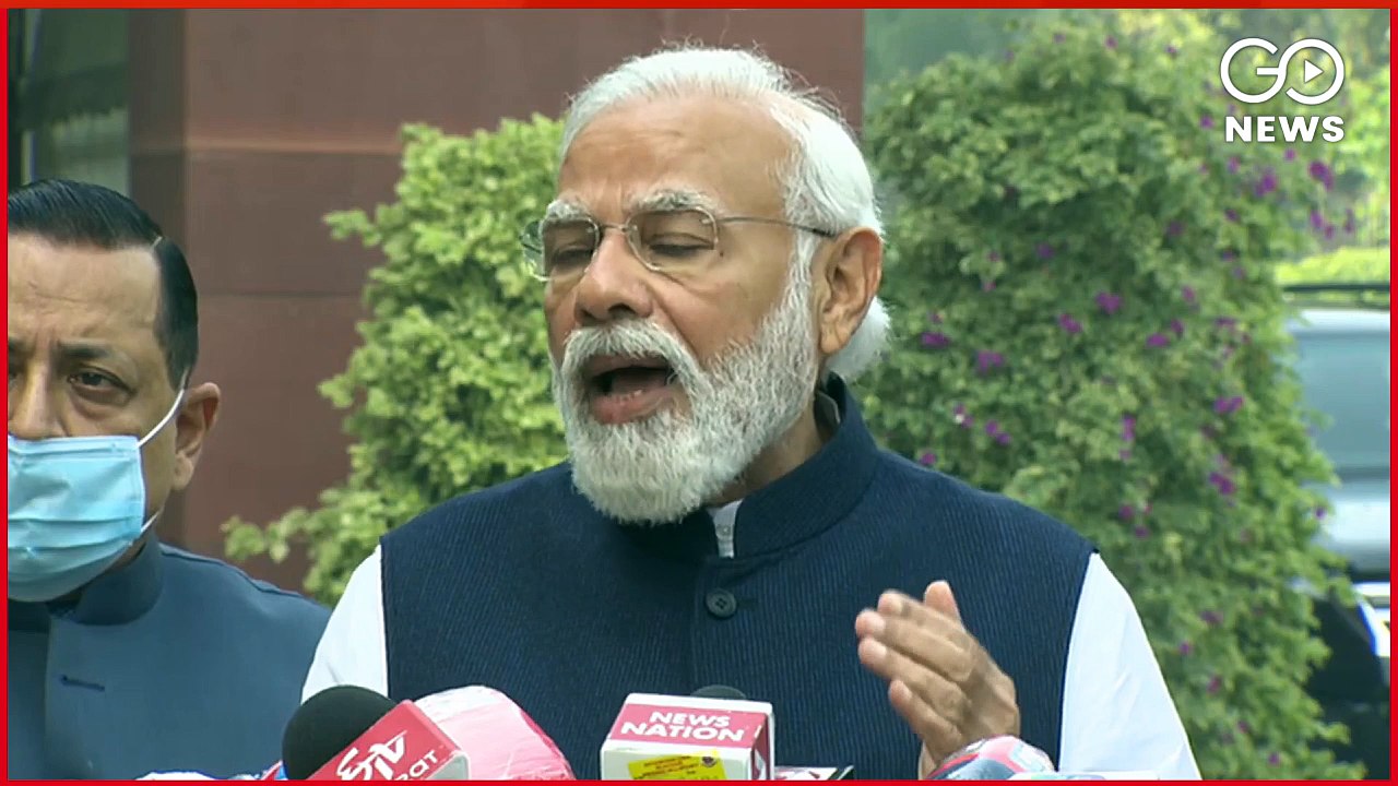 #PMModi speaks to media ahead of #WinterSession, says govt ready to discuss all issues
