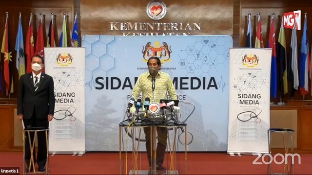 LIVE : Sidang Media Menteri Kesihatan - Perkembangan Semasa Varian Omicron dan Covid-19 Di Malaysia