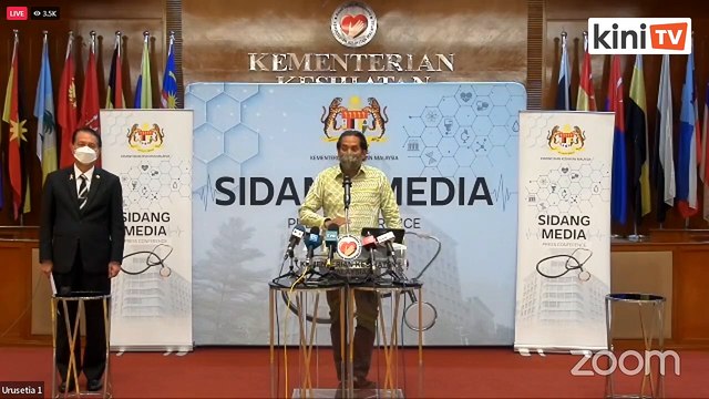 LIVE: Omicron in Malaysia - Health Minister Khairy Jamaluddin holds press conference