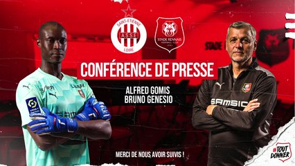 LIVE | La conférence de presse de Alfred Gomis et Bruno Genesio avant #ASSESRFC