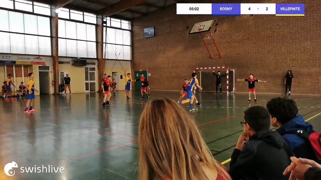Swish Live - Stade Olympique Rosny Sous Bois - Villepinte Handball Club - 7292720