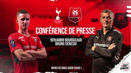 LIVE | La conférence de presse de Benjamin Bourigeaud et Bruno Genesio avant #TOTSRFC