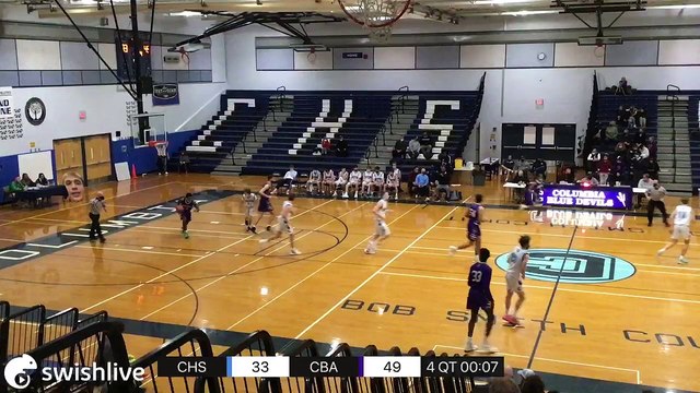 Columbia Boys Basketball vs CBA