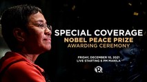 LIVESTREAM: Maria Ressa, Dmitry Muratov receive Nobel Peace Prize in Oslo